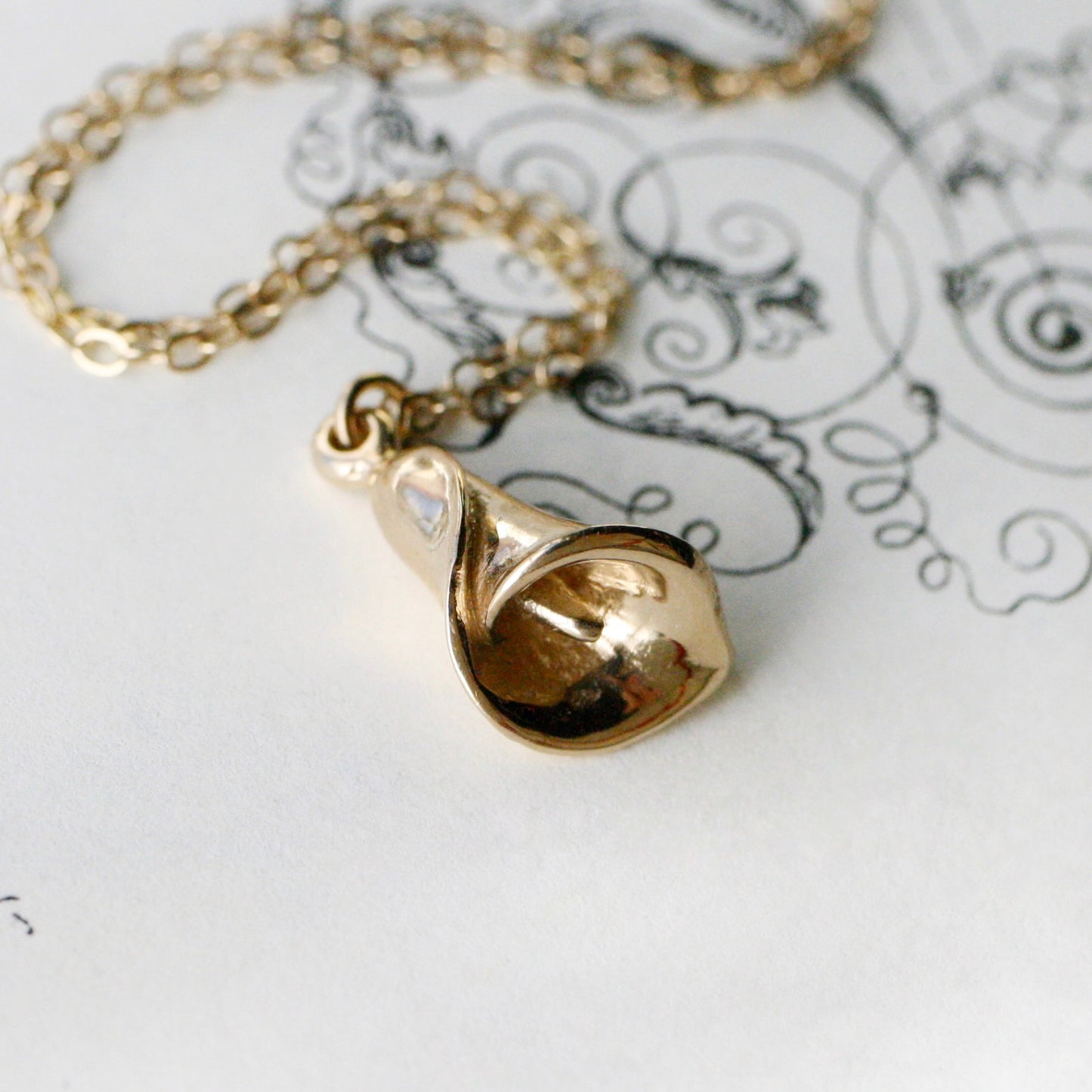 Calla Lily Pendant