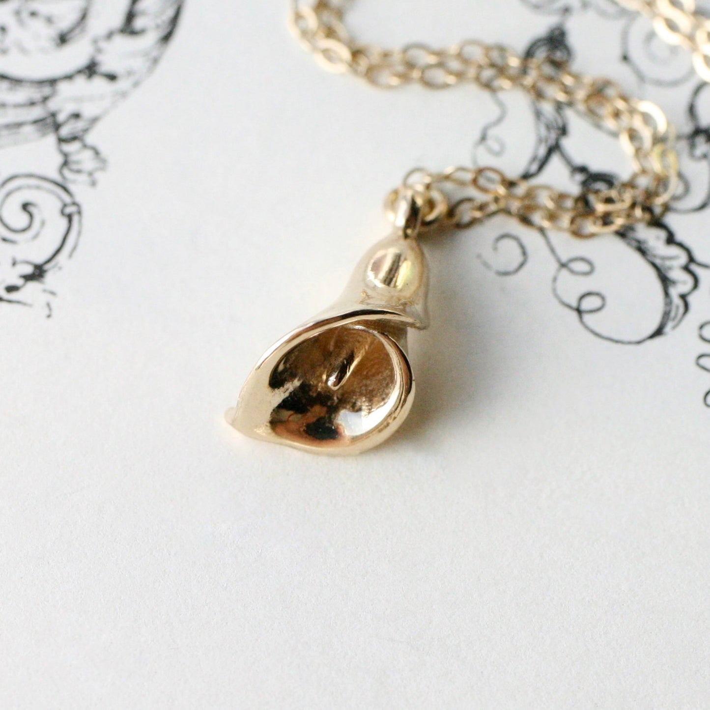 Calla Lily Pendant