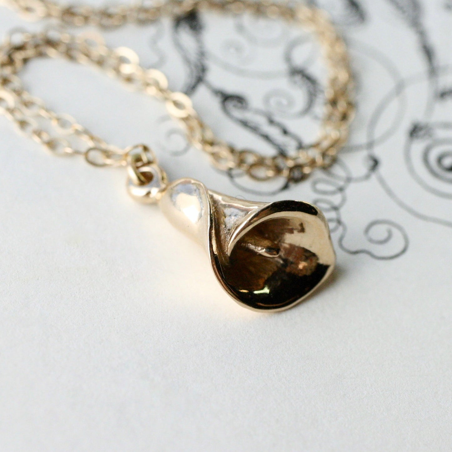 Calla Lily Pendant