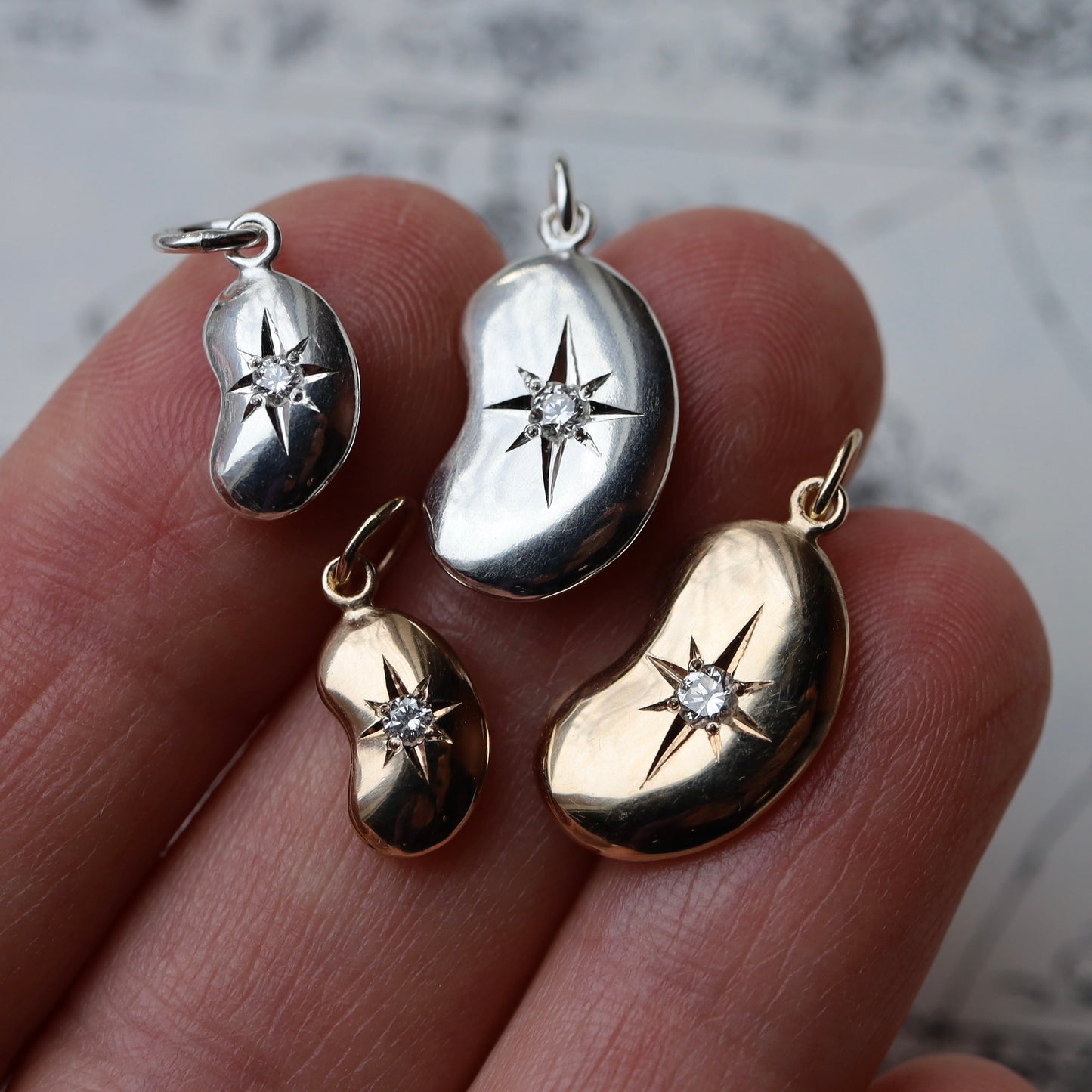 Sparkle Bean Pendant