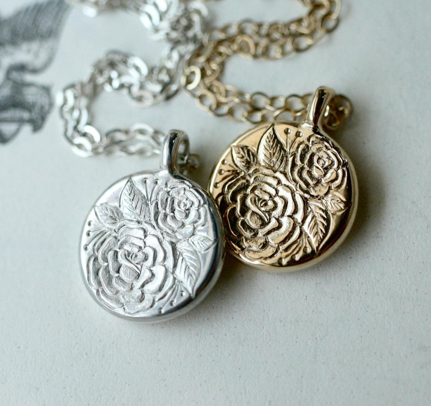 Beloved Rose Pendant