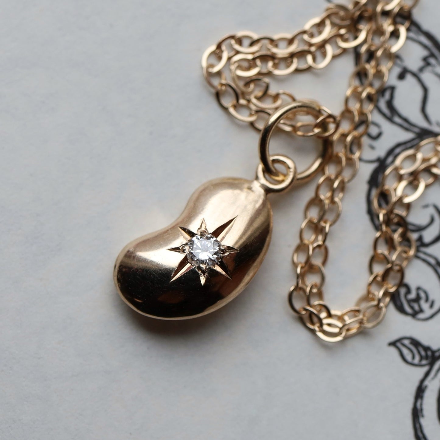 Sparkle Bean Pendant