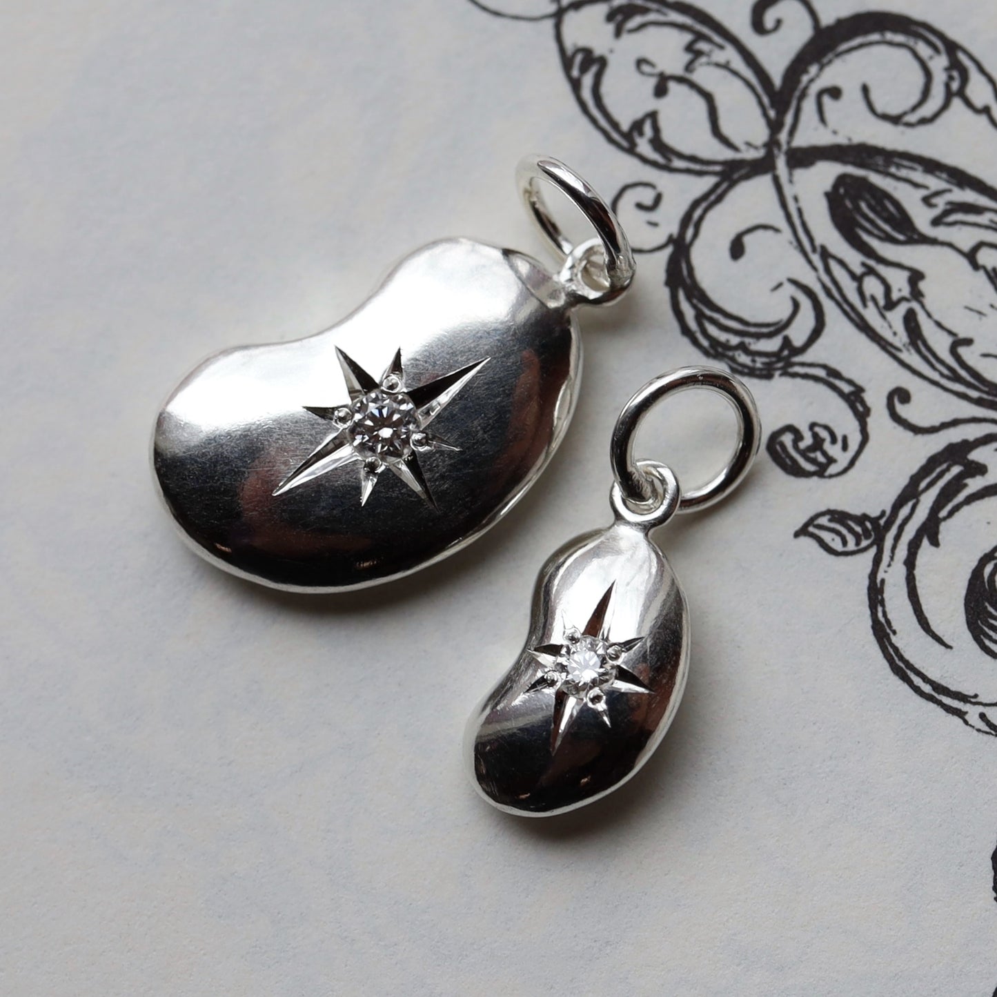 Sparkle Bean Pendant