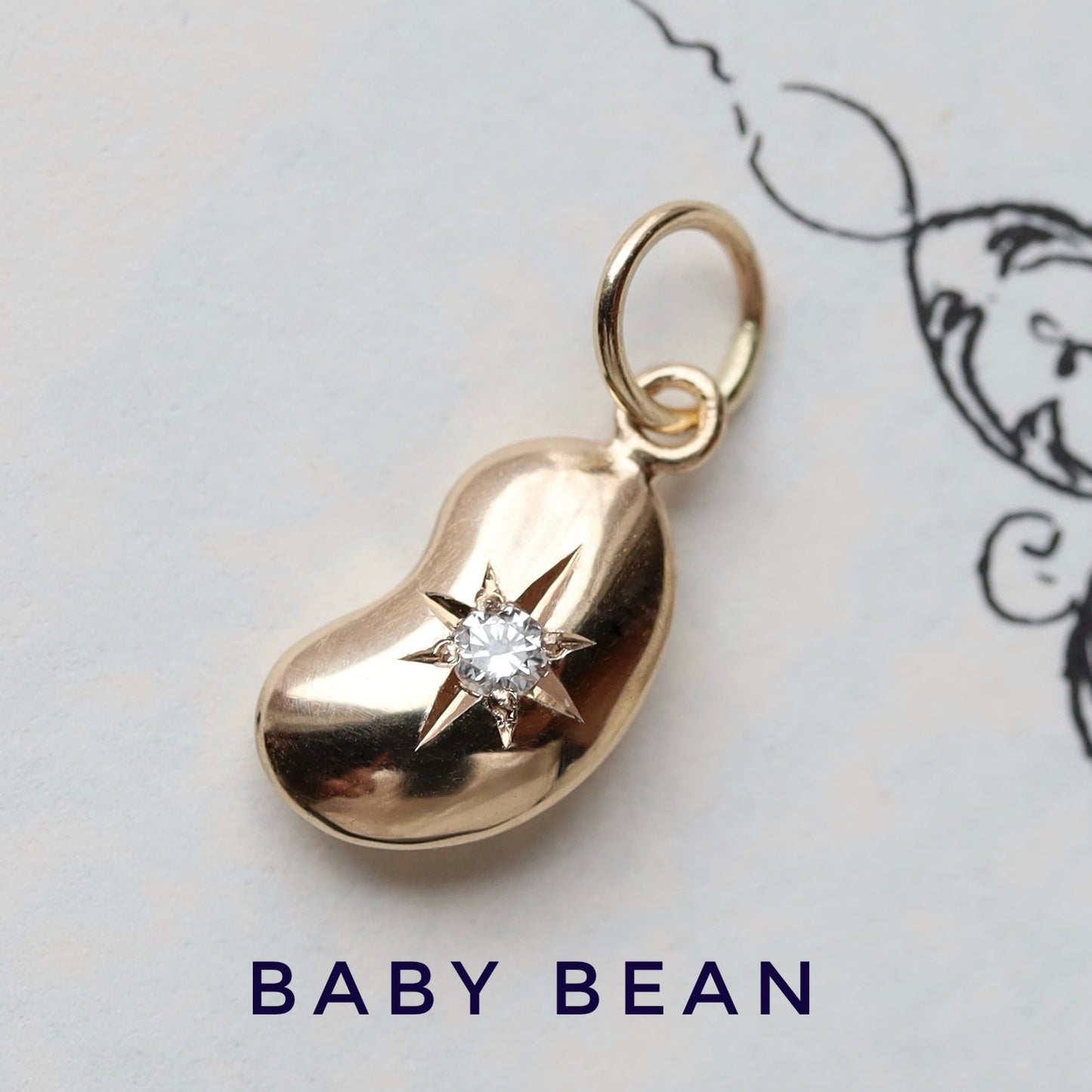 Sparkle Bean Pendant