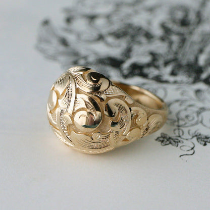 Acanthus Bombé Ring