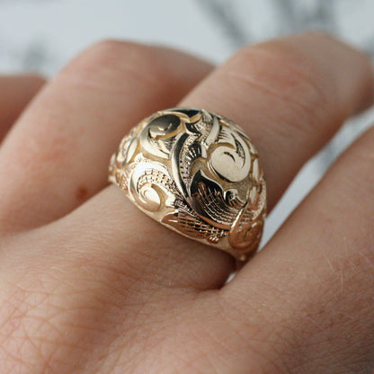 Acanthus Bombé Ring