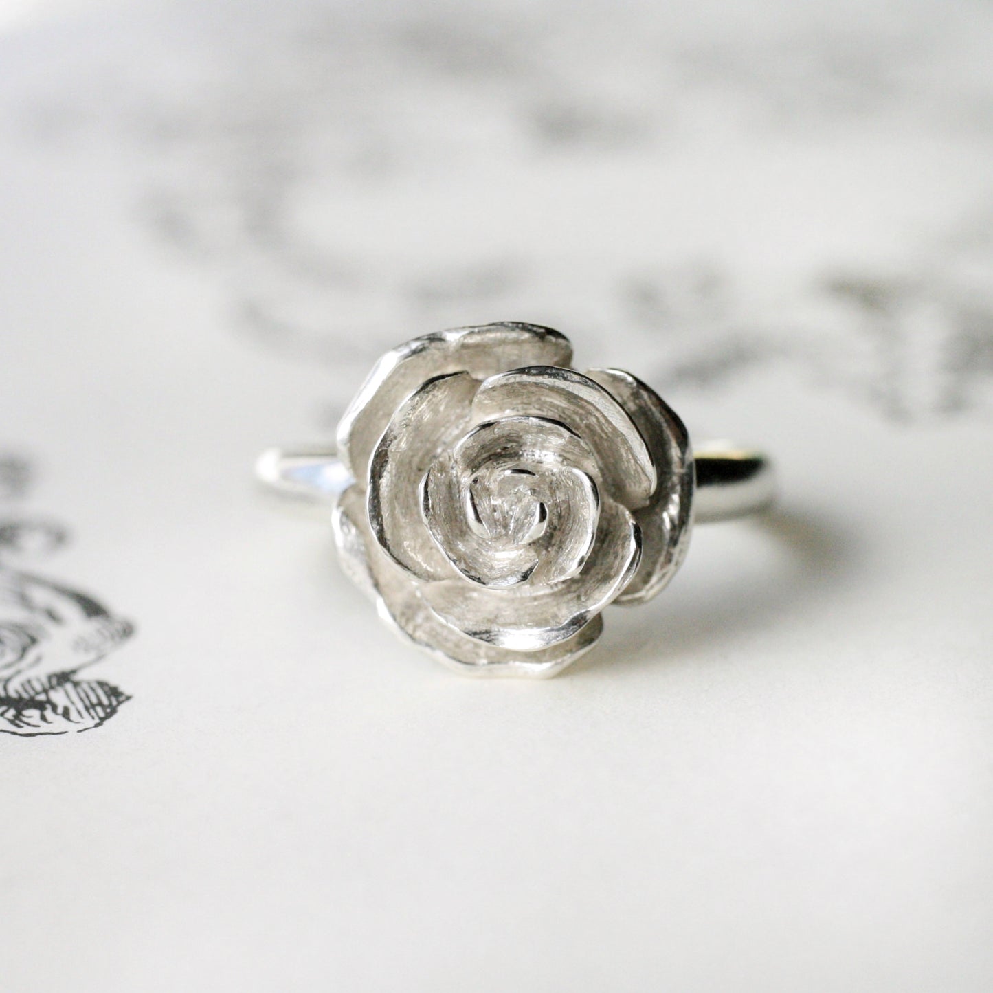 Beloved Rose Promise Ring