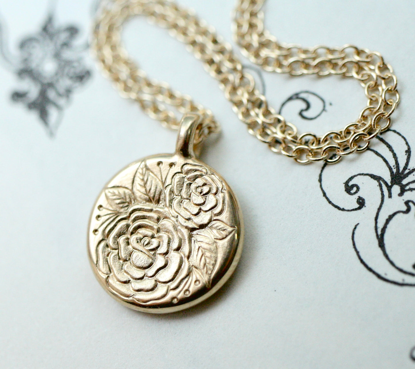 Beloved Rose Pendant